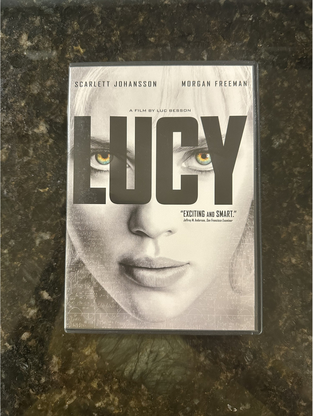 Lucy DVD Movie Featuring Scarlett Johansson and Morgan Freeman